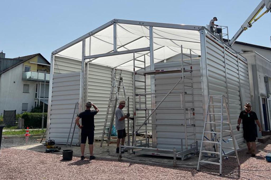 Lagerzelt Freiburg Lagerzelt in Freiburg
